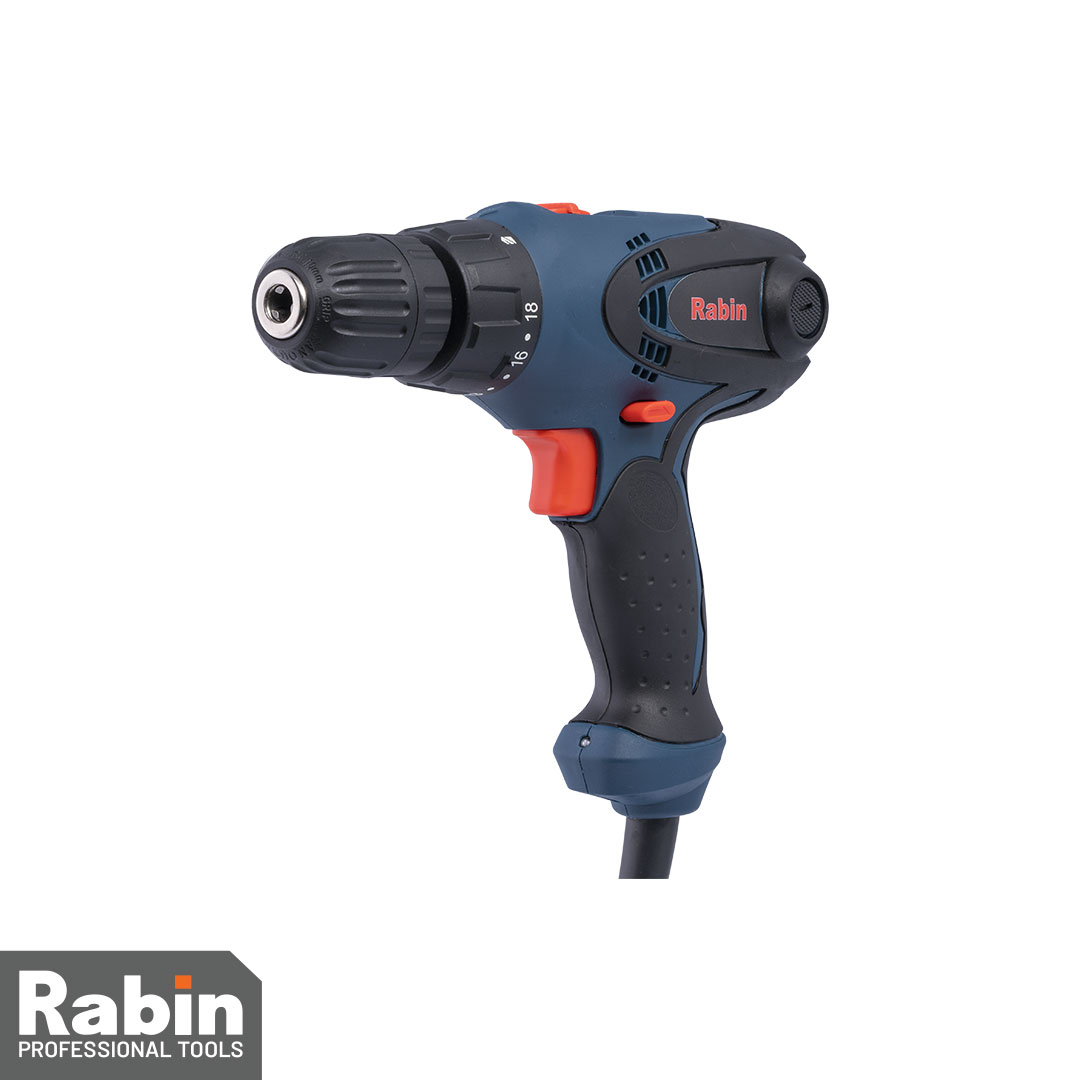 دریل پیچ گوشتی برقی رابین 280 وات دو سرعته l مدل R1001