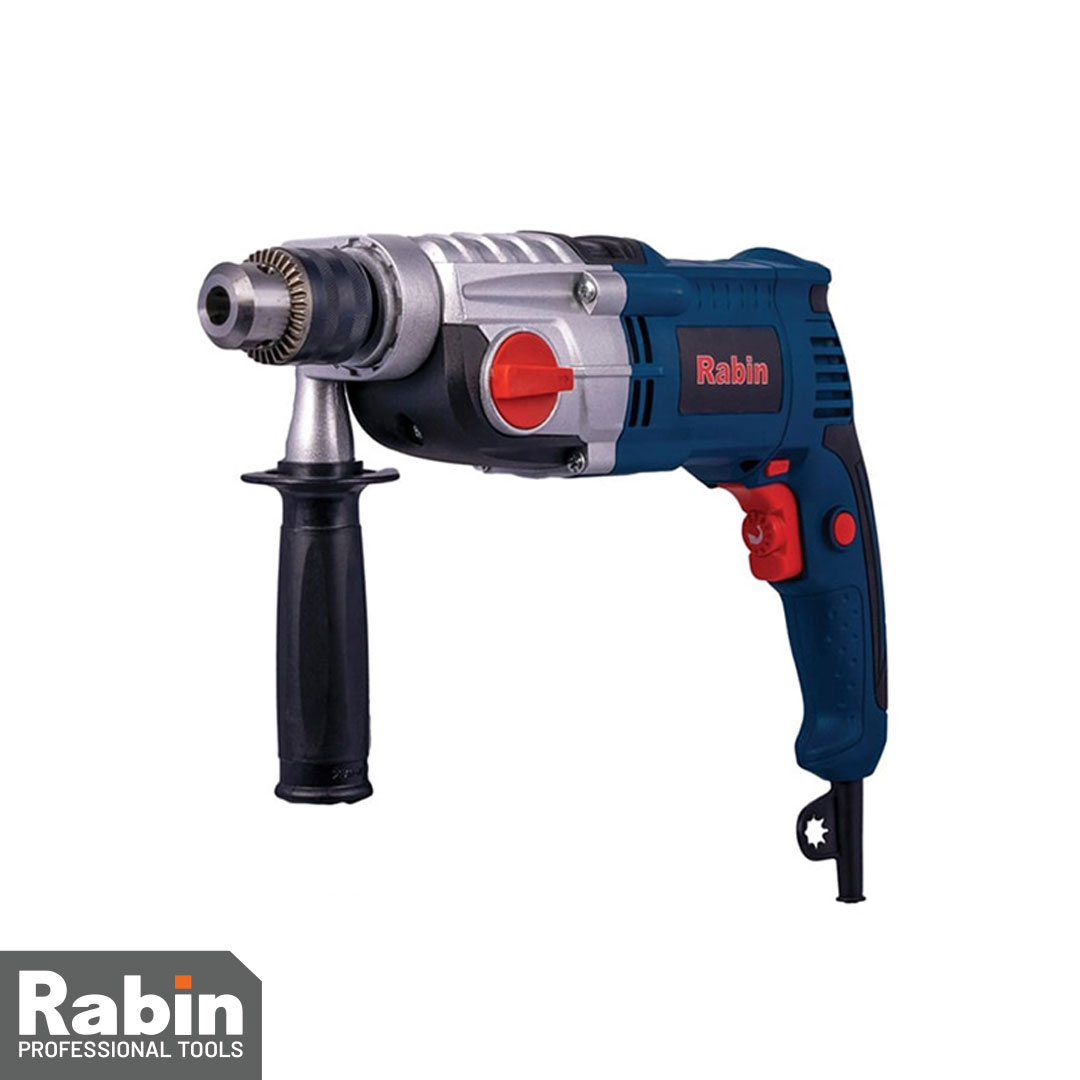 دریل 13 گیربکسی صنعتی 1200 وات l مدل R1009