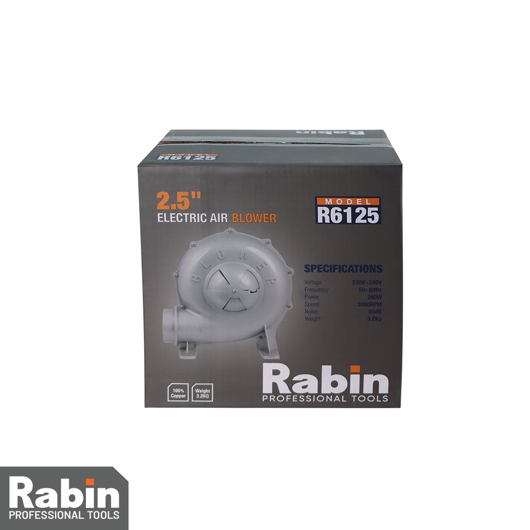 دمنده برقی رابین مدل R6125 | ابزاری سبک و قدرتمند برای تهویه و گردش هوا