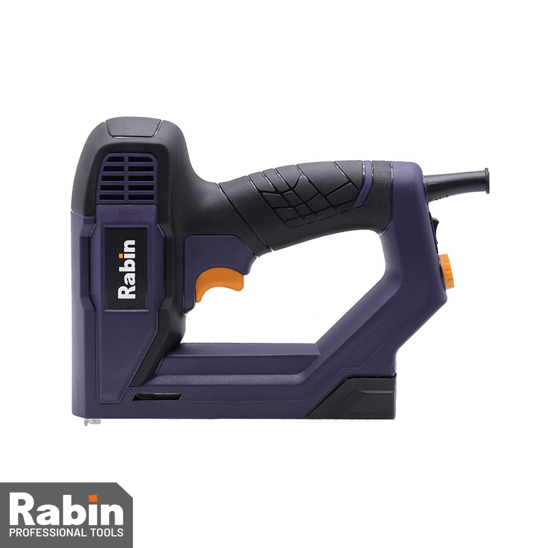 میخکوب و منگنهکوب برقی رابین مدل R6515 | ابزار دوکاره قدرتمند برای کارگاه و منزل